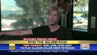 HLN Actor goes gray for Drew Peterson role [upl. by Welton541]