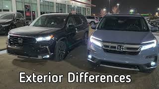 2022 vs 2023 Honda Pilot Touring TAGALOG AUDIO pinoycartalk pinoyincanada honda [upl. by Laon750]