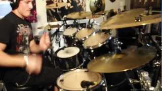 Fansong  Dethklok Drum Cover Studio Quality [upl. by Sennahoj395]