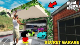 GTA 5  SHINCHAN AND FRANKLIN UNLOCKING THE MOST SECRET GARAGE IN HIS HOUSE IN GTA 5 TAMIL [upl. by Emlin]