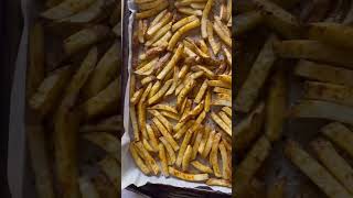 The BEST Oven Baked Crispy French Fries [upl. by Kurtzig]