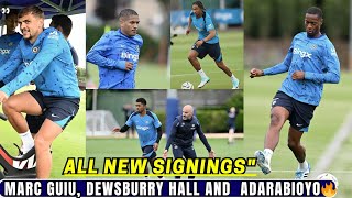 DAY 2 All New Signings In Chelsea Training Today Marc Guiu dewsburry hall And Adarabioyo Spotted [upl. by Olympie867]