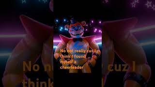 Glamrock Freddy x glamrock chica I think that I found myself a cheerleader [upl. by Pegg]