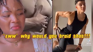 REACTION TO “YOUR” FAVORITE TIKTOK THIRST TRAPS PART 2 [upl. by Ydiarf]