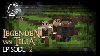 Minecraft Legenden van Tilia Episode 2 Dorpelingen redden [upl. by Albertson]