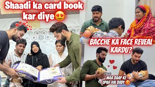 Shaadi Ka Card Book Kar Diya 😍 Haifa Ke Baby Se Mile ❤️ Face Reveal  Fokats  Abresh amp Zeeshan [upl. by Namijneb]