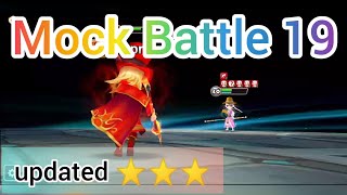 Mock Battle 19 Updated  Weight of Stone  Summoners War [upl. by Nellahs]