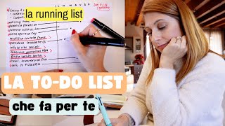 COME ORGANIZZARE LE GIORNATE E GLI IMPEGNI  La todo list efficace  Creativemme [upl. by Weibel]