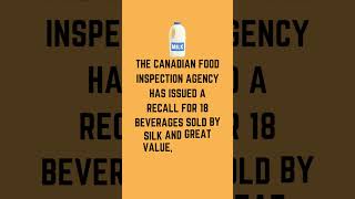 Breaking News Milk Recall  listeriosis outbreak milk beverage contamination family recall [upl. by Ayortal]