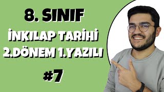 8Sınıf İnkılap Tarihi 2Dönem 1Yazılı [upl. by Deckert444]