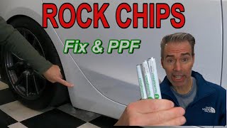 Quick amp Easy Touchup then PPF Rear Quarter Rocker [upl. by Eatnoled]