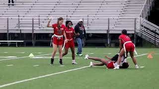 Blair Girls Flag Football vs Einstein 2024 [upl. by Nasia]