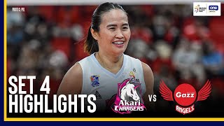 AKARI vs PETRO GAZZ  SET 4 GAME HIGHLIGHTS  2024 PVL REINFORCED CONFERENCE  July 27 2024 [upl. by Oer]