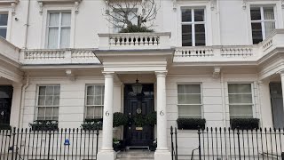 Beautiful Belgravia London Homes  Chester Row amp South Eaton Place [upl. by Unni318]