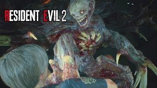 Resident Evil 2 Remake  Leon Vs William  All William Birkin Boss Battles Leons Story [upl. by Odyssey]