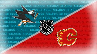 NHL 25  San Jose Sharks Vs Calgary Flames  TTC 11182024 [upl. by Ellehcem579]