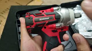 REVIEW IMPACT DRIVER IRONHOOF TIPE 288V BRUSHLESS [upl. by Natty]