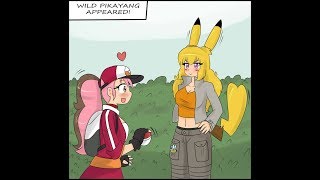 Meet the new team leaders Part 2  RWBY and Pokemon Crossover  RWBY Funny Comics [upl. by Hairu]