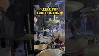 SEISILLOS en la batería para acentos 🎶🥁 [upl. by Htebiram91]