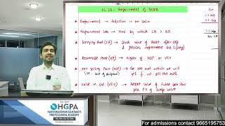 AS 28  PART 1 Impairment of Assets  CA INTER  Accounting  New syllabus  ICAI  HGPA [upl. by Espy]