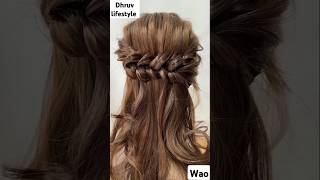 Beautiful roll hairstyle 👍🔥  shorts shortvideo [upl. by Edd]