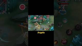 Angela Game Play mobilelegends angelagameplay youtubeshorts shortsvideo mlbb shorts mlbbph [upl. by Yentrac]