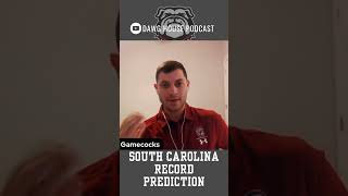 South Carolina Record Prediction collegefootball gamecockfootball georgiabulldogs [upl. by Jeanne573]