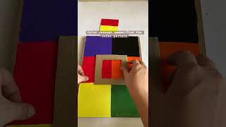 Color games  visual discrimination activity diyactivitiesforkids [upl. by Ttimme]