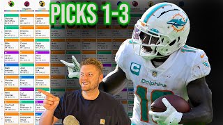 The Best 2024 Fantasy Football Draft Strategy Picks 1 2 amp 3 [upl. by Anama]