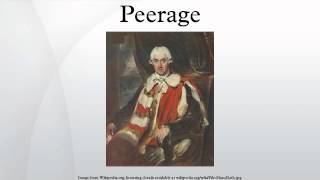 Peerage [upl. by Rep]