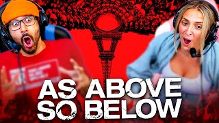 AS ABOVE SO BELOW 2014 MOVIE REACTION First Time Watching Full Movie Review [upl. by Epifano657]