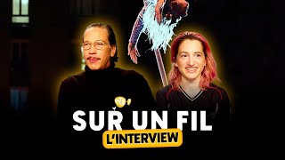 LINTERVIEW  Reda Kateb amp Aloïse Sauvage pour SUR UN FIL [upl. by Capwell817]