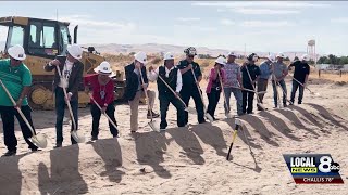 Fort Hall Fire Department breaks ground on new fire station [upl. by Haidebej]