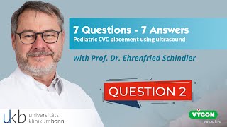 Pediatric CVC Placement using Ultrasound How to solve the problem of a kinked guidewire [upl. by Corby]