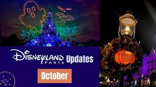 Disneyland Paris October 2024 Updates [upl. by Eelsha]