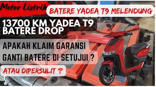 Klaim Garansi Batere Melendung Motor Listrik Yadea T9 [upl. by Demetre683]