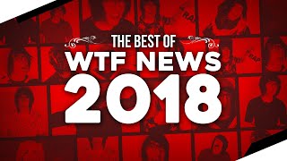 THE BEST OF WTF NEWS 2018 [upl. by Ayikaz444]