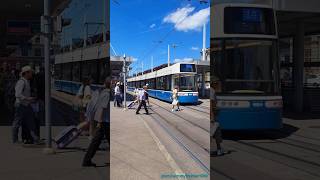 VBZ Flexity Tram beim Hauptbahnhof Zürich [upl. by Adnalra375]