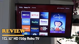 TCL 32quot HD 720p Roku TV Review  Is It Worth It [upl. by Doroteya525]