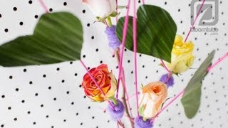 Valentine  Mothers day Floral Inspiration Single Rose tutorial [upl. by Eitsim434]