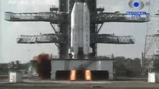 India satellite rocket explodes after takeoff [upl. by Tiram]