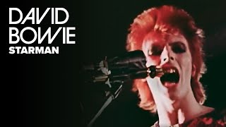 David Bowie  Starman Official Video [upl. by Einattirb]