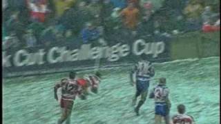 Halifax v Wigan  1993 Challenge Cup Quarter Final [upl. by Patsis]