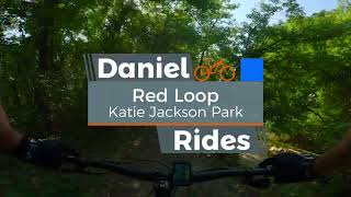 Red Loop  Full Trail Mountain Biking DFW [upl. by Bradwell]