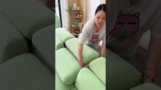 Review Sarung Sofa  Cover Pelindung Kursi Sofa part 130 dekorasirumah perlengkapanrumahtangga [upl. by Suzette]