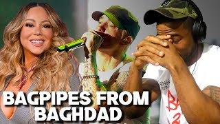 EMINEM  BAGPIPES FROM BAGHDAD  LETS HEAR THE MARIAH BEEF  REACTION [upl. by Marcia574]