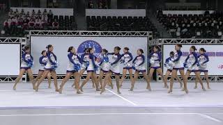 福井商業高等学校チアリーダー部 JETS Blue in 全日本チアダンス選手権大会 2019 決勝大会 [upl. by Adav]