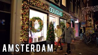 🇳🇱 Amsterdam Expensive Neighborhood Walking Tour 2024 Winter in the Netherlands 4K [upl. by Tap]