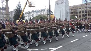 Home Coming Parade 2nd Battalion The Regiment of Scotland 2 Scots [upl. by Laikeze12]