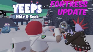 Grapple Hooks in YEEPS Hide and Seek Fortress UPDATE [upl. by Kesia]